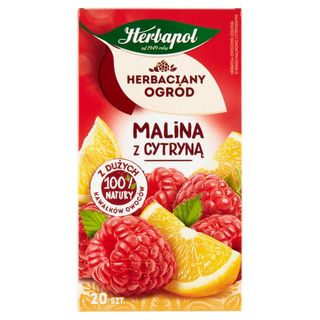 Herbapol Herbata Malina z cytryną, 20 torebek