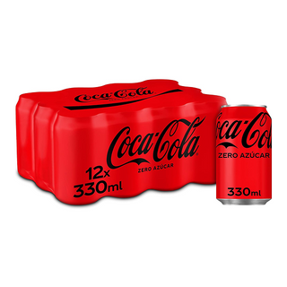 Coca-Cola Zero Azúcar 12x330ml Lata