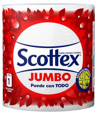 Bobina Cocina Jumbo Scottex 350 Unds