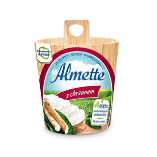 Almette Serek kanapkowy z chrzanem, 150 g