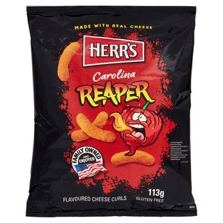 Herr'S Carolina Reaper Cheese Curls 113 G