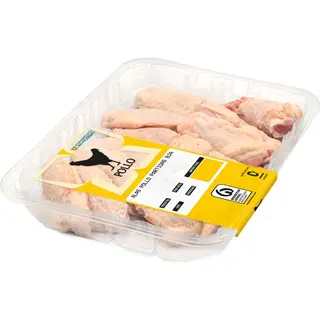 Alas De Pollo Partidas (520 G Por Bandeja Aprox.)