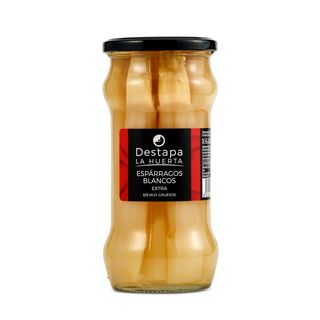 Espárragos Blancos 6/9 Piezas Destapa La Huerta Frasco 325 G