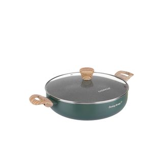 Casseruola 22 cm - scritta Cooking Therapy con coperchio