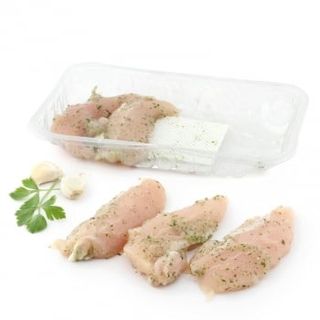 Solomillo De Pollo Marinado Al Ajillo Coren 300 G Aprox