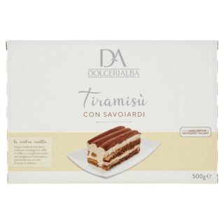 Tiramisu Savoiardo 500G Dolceria Alba