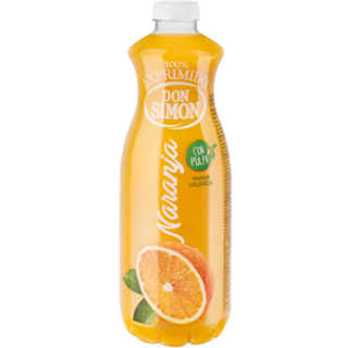Zumo Refrigerado Naranja Con Pulpa Don Simon 1L
