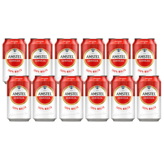 Pack 12x Amstel Cerveza Lata 330ml