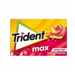 Pastilhas Trident Max Pêsego & Melancia 27G