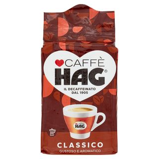 Caffè Hag Classico Macinato Decaffeinato 250 G