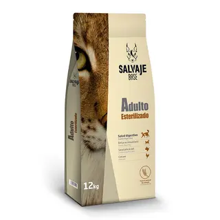 Salvaje Base Esterilizado pienso para gatos 12 kg