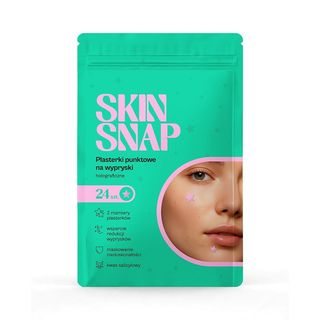 Skin Snap Plasterki punktowe holograficzne gwiazki 24 szt.