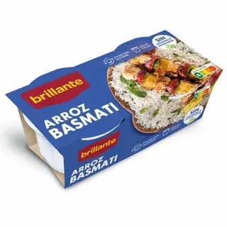 Arroz Basmati Brillante Vaso P2X125G