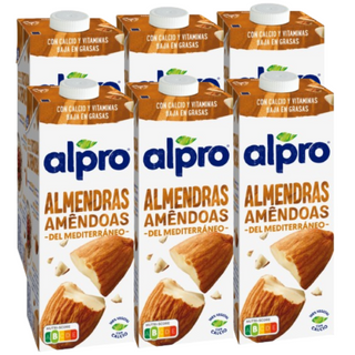Pack 6x Alpro Bebida de Almendras 1L