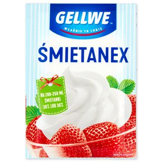Gellwe Śmietanex, 4x12 g