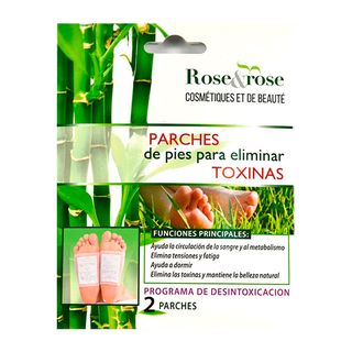 Parches Eliminadores De Toxinas 2 Uds. Rose & Rose (3800038718956)