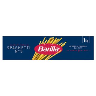 Barilla Pasta Spaghetti n.5 1Kg