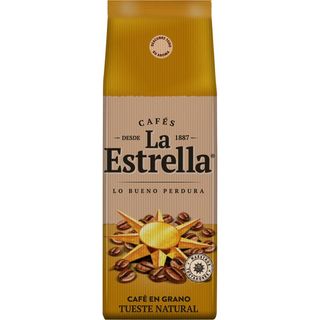 LA ESTRELLA Café Natural En Grano 500 G