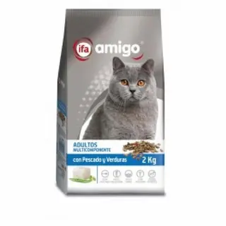 Comida Gato Pescado/Vegetales Ifa Amigo 2K