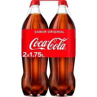Refrigerante com Gás Cola Coca-Cola (emb. 2 x 1,75 lt)