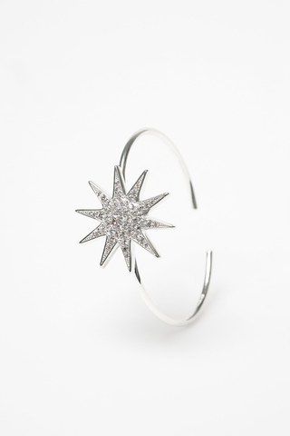 Brazalete Estrella Plateado