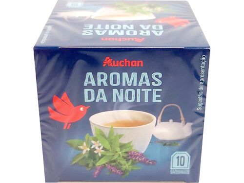 INFUSÃO AUCHAN:AROMAS DA NOITE 10 SAQ