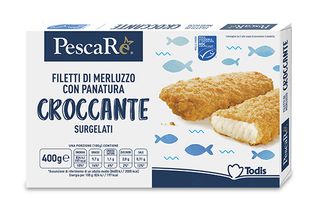 Filetti di merluzzo croccante