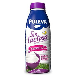 Leche Desnatada Sin Lactosa Puleva Botella 1 L