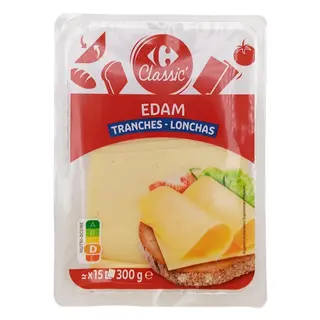 Queso Edam Crf Lonchas 300G