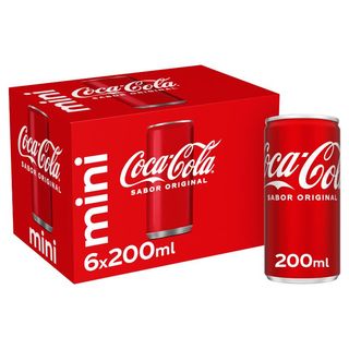 Coca Cola Normal Lata 20 Cl Pack-6 Unds. Carton