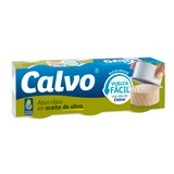 Atún Claro Aceite Oliva Calvo Pack 3
