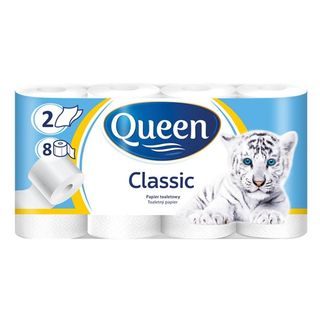 Queen Papier toaletowy Classic 8 rolek