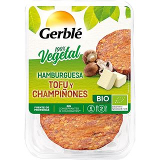 CEREAL BIO Hamburguesa De Tofu Y Champiñones 2 Unidades