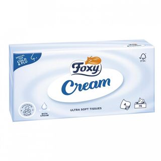 Tissue Foxy Cream 4 Capas 75 Uds.