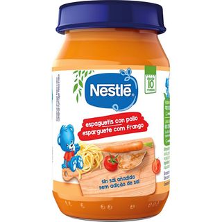 NESTLÉ Tarrito Spaguetti Con Pollo 190 G