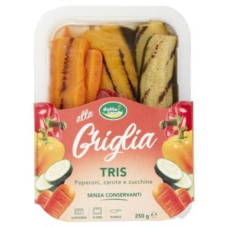 Cottin Tavola Alla Griglia Tris Peperoni, Carote E Zucchine 250 G - 921254