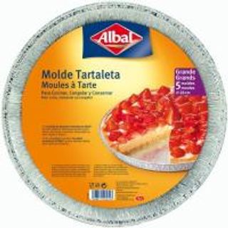 Molde De Aluminio Para Tartaleta 28 Cm Albal, Pack 5 Uds (13343371)