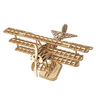 Maqueta De Madera Robotime Avión Aeroplano (6946785163704)