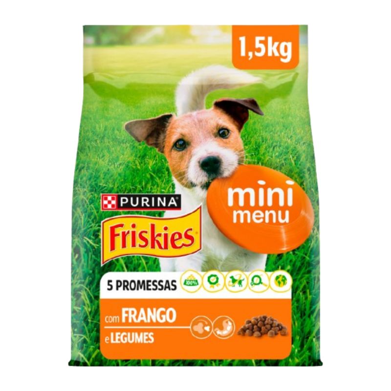 Friskies Mini Frango Cão Pequeno 1.5kg