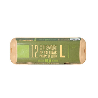 Redondo Huevos Gallina L Carton 12 Uds
