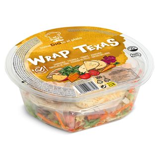 Ensalada Wrap Texas Dia Al Punto 300 G