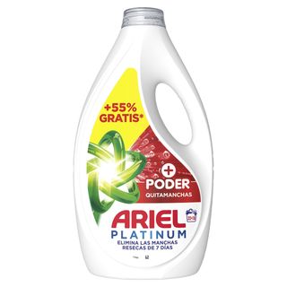 Detergente Líquido Ariel +Poder Quitamanchas 32+18 Lavados (306979)