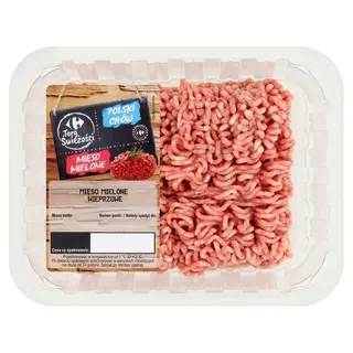 Carrefour Targ Świeżości Mięso mielone wieprzowe 400 g