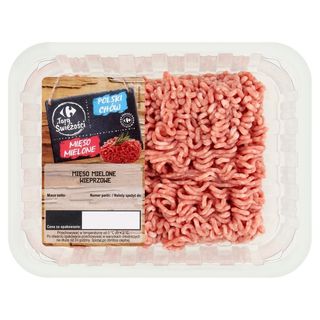 Carrefour Targ Świeżości Mięso mielone wieprzowe 400 g