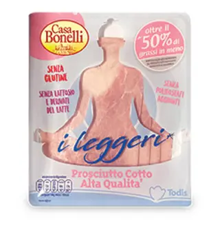 Prosciutto cotto alta qualità i Leggeri