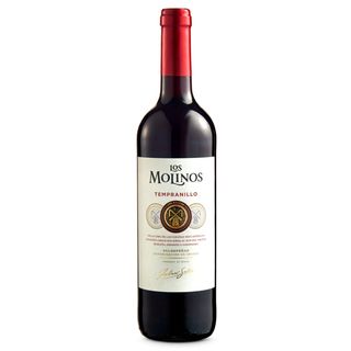Vino Tinto D.O. Valdepeñas Molinos Botella 75 Cl
