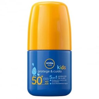 Roll-On Protector Solar Niños Fp50+ Protege & Cuida Kids Nivea Sun 50 Ml.