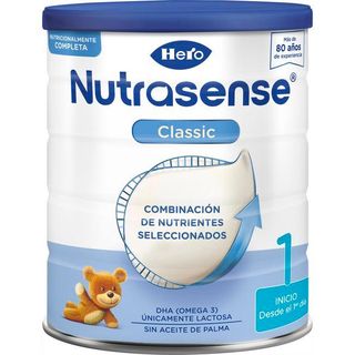 Leche Infantil Classic 1 Hero Nutrasense, Lata 800 G (26166751)