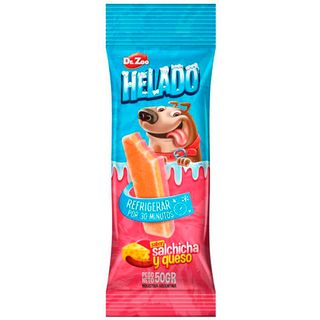 Dr. Zoo Helado Para Perros De Salchcicha Y Queso 50 G