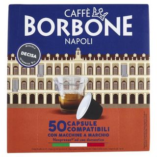 Caffè Borbone Miscela Decisa Capsule Compatibili Nespresso* ad uso domestico 50 x 5 g